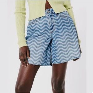 Hollister Baggy Cotton Jean Shorts 100% Cotton Women’s 29 NEW